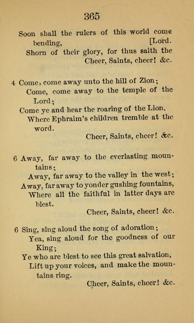 Sacred Hymns and Spiritual Songs, for the Church of Jesus Christ of Latter-Day Saints. (14th ed.) page 368