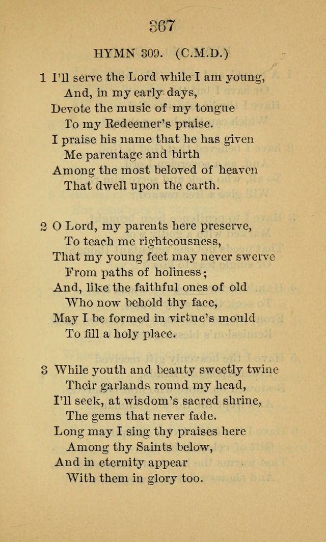 Sacred Hymns and Spiritual Songs, for the Church of Jesus Christ of Latter-Day Saints. (14th ed.) page 370