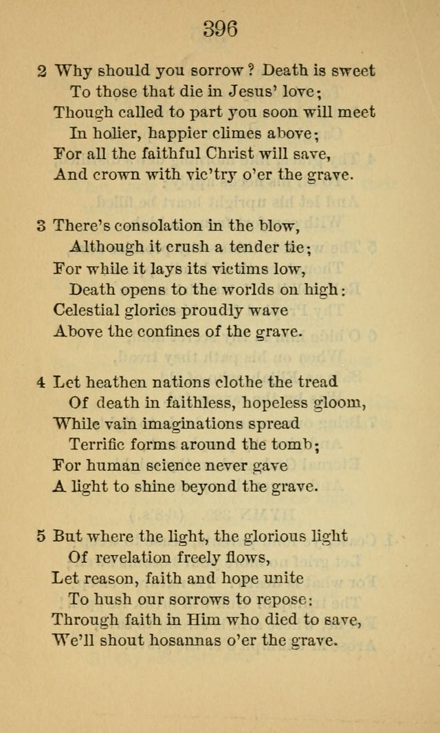 Sacred Hymns and Spiritual Songs, for the Church of Jesus Christ of Latter-Day Saints. (14th ed.) page 399