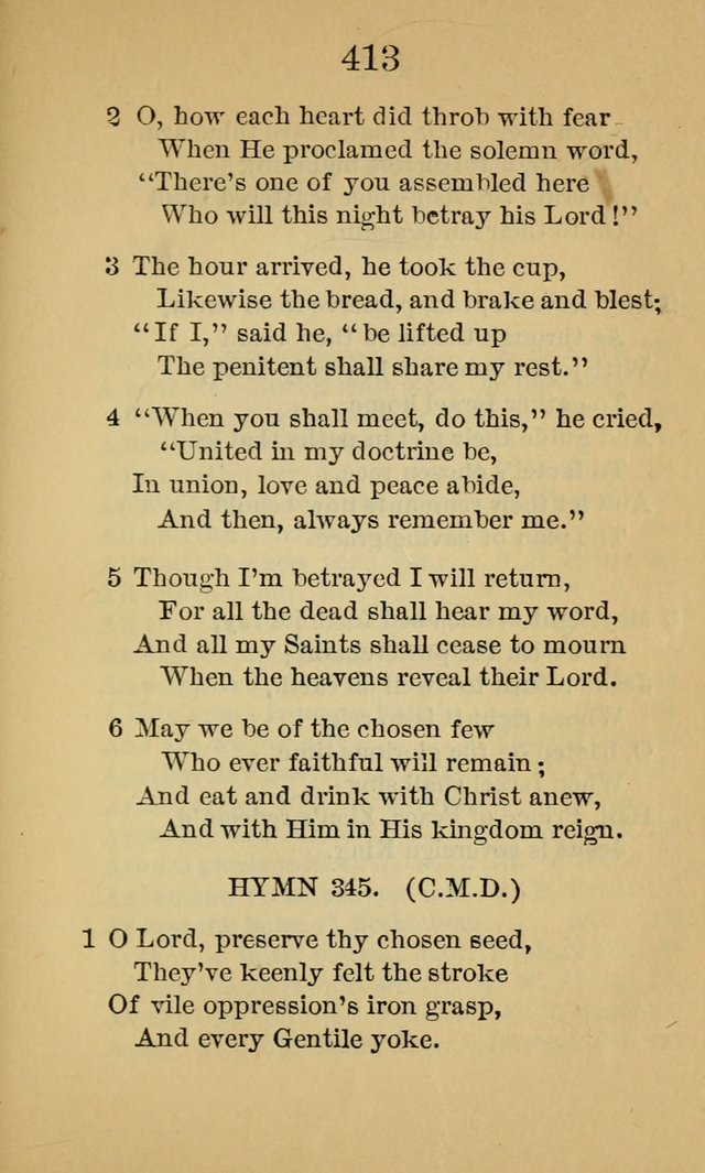 Sacred Hymns and Spiritual Songs, for the Church of Jesus Christ of Latter-Day Saints. (14th ed.) page 416