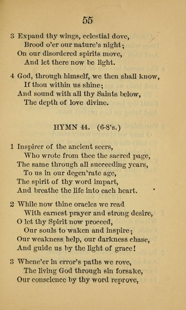 Sacred Hymns and Spiritual Songs, for the Church of Jesus Christ of Latter-Day Saints. (14th ed.) page 58