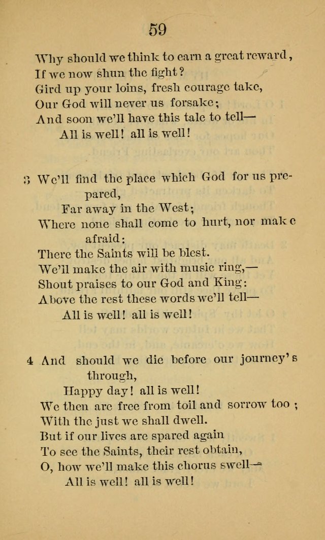 Sacred Hymns and Spiritual Songs, for the Church of Jesus Christ of Latter-Day Saints. (14th ed.) page 62