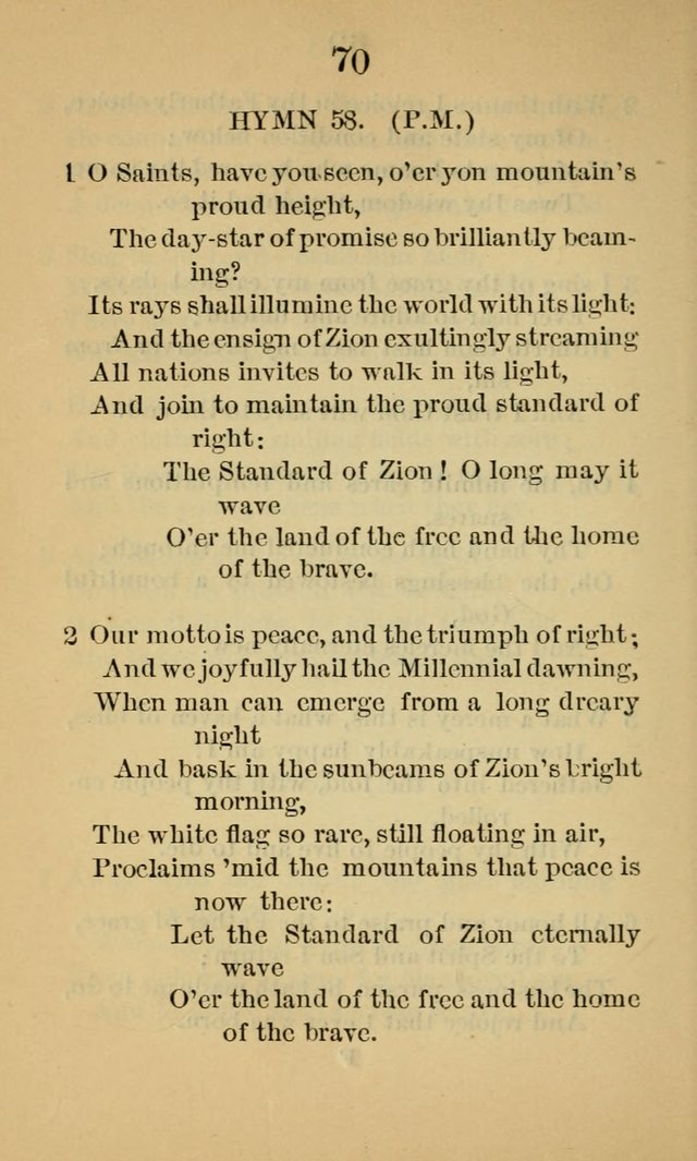 Sacred Hymns and Spiritual Songs, for the Church of Jesus Christ of Latter-Day Saints. (14th ed.) page 73