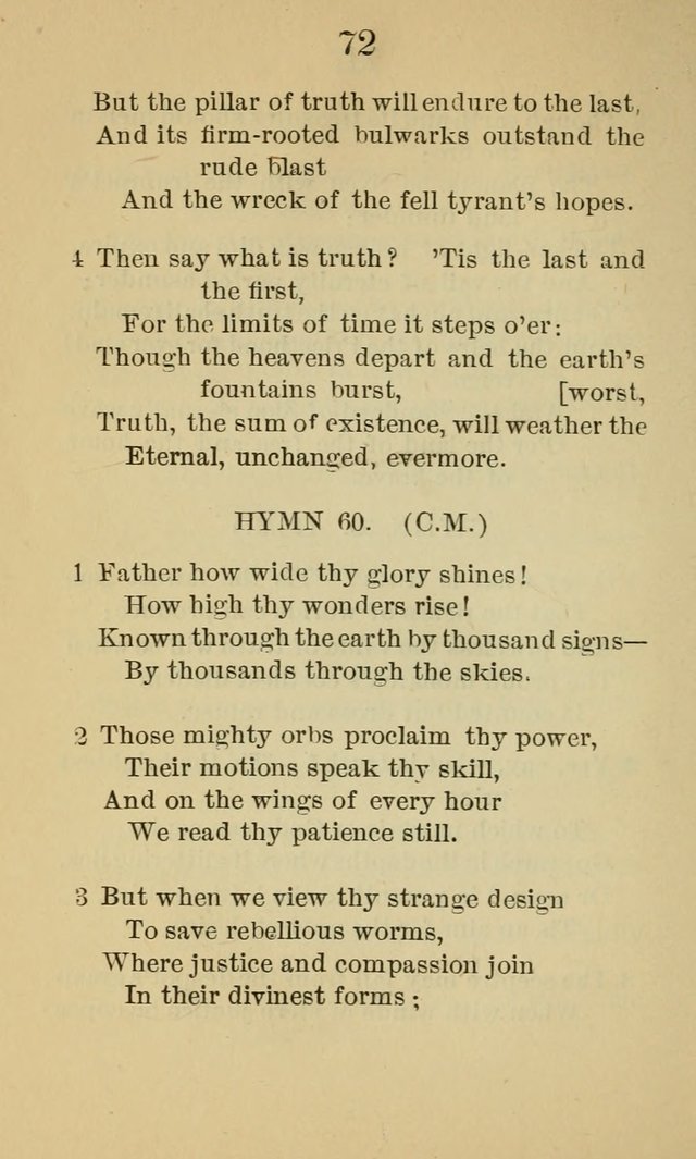 Sacred Hymns and Spiritual Songs, for the Church of Jesus Christ of Latter-Day Saints. (14th ed.) page 75