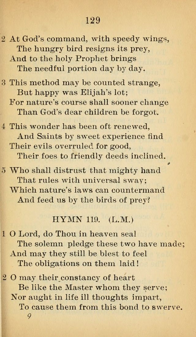 Sacred Hymns and Spiritual Songs for the Church of Jesus Christ of Latter-Day Saints (20th ed.) page 129