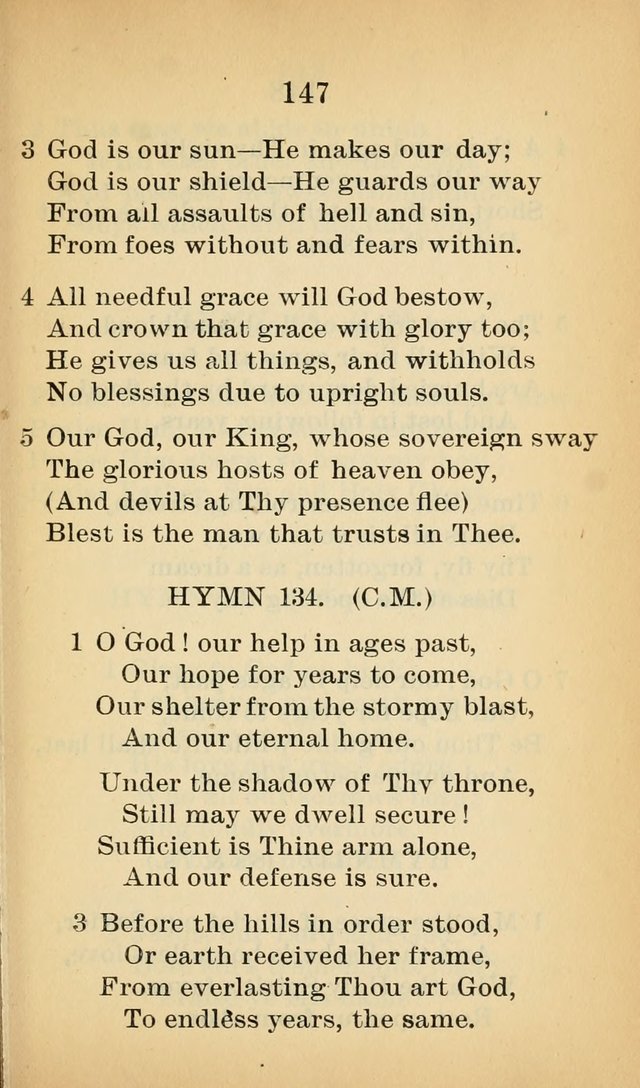 Sacred Hymns and Spiritual Songs for the Church of Jesus Christ of Latter-Day Saints (20th ed.) page 147