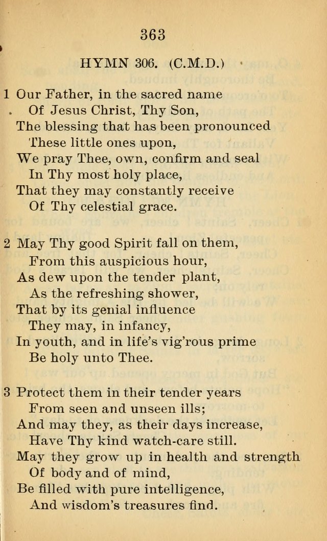 Sacred Hymns and Spiritual Songs for the Church of Jesus Christ of Latter-Day Saints (20th ed.) page 363