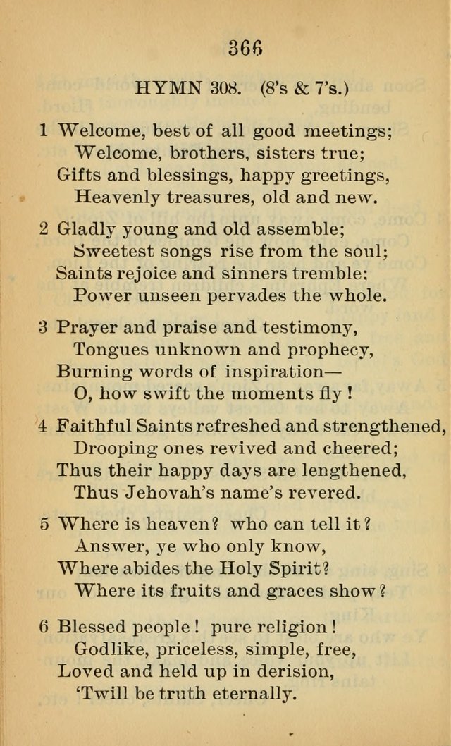 Sacred Hymns and Spiritual Songs for the Church of Jesus Christ of Latter-Day Saints (20th ed.) page 366