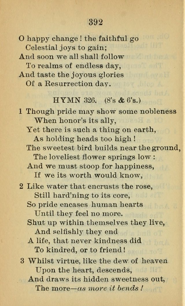 Sacred Hymns and Spiritual Songs for the Church of Jesus Christ of Latter-Day Saints (20th ed.) page 392