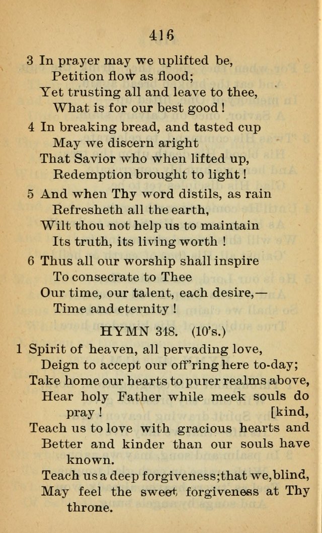 Sacred Hymns and Spiritual Songs for the Church of Jesus Christ of Latter-Day Saints (20th ed.) page 416