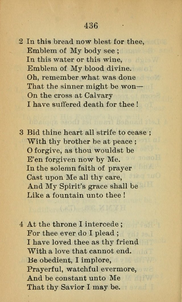 Sacred Hymns and Spiritual Songs for the Church of Jesus Christ of Latter-Day Saints (20th ed.) page 436