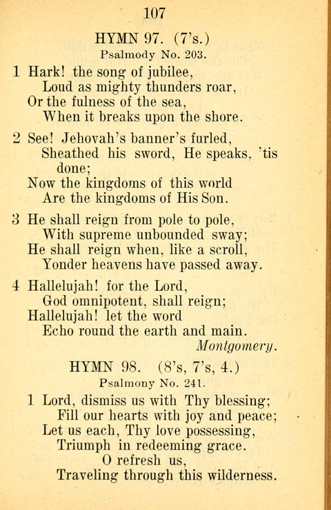 Sacred Hymns and Spiritual Songs: for the Church of Jesus Christ of Latter-Day Saints. 24th ed. page 103