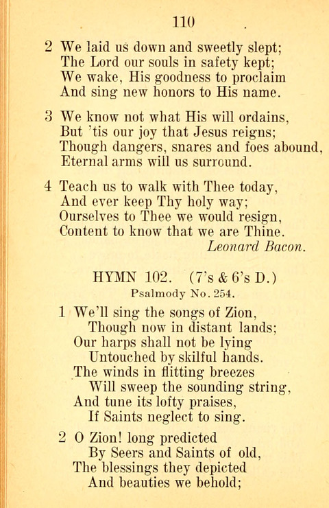 Sacred Hymns and Spiritual Songs: for the Church of Jesus Christ of Latter-Day Saints. 24th ed. page 106