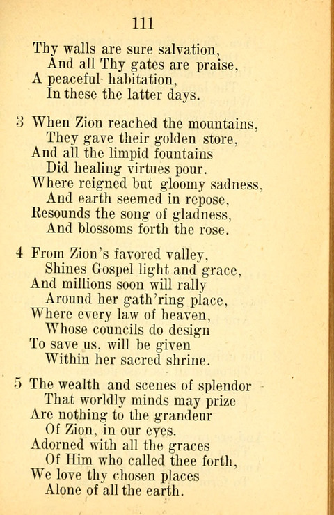 Sacred Hymns and Spiritual Songs: for the Church of Jesus Christ of Latter-Day Saints. 24th ed. page 107