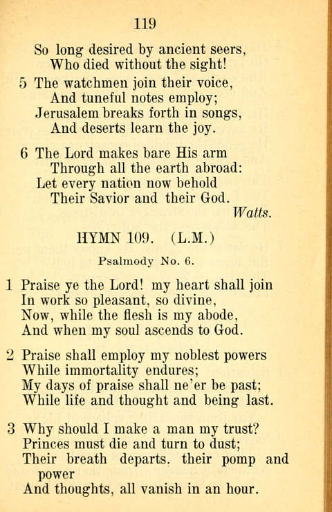 Sacred Hymns and Spiritual Songs: for the Church of Jesus Christ of Latter-Day Saints. 24th ed. page 115