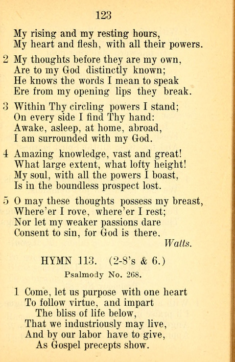 Sacred Hymns and Spiritual Songs: for the Church of Jesus Christ of Latter-Day Saints. 24th ed. page 119