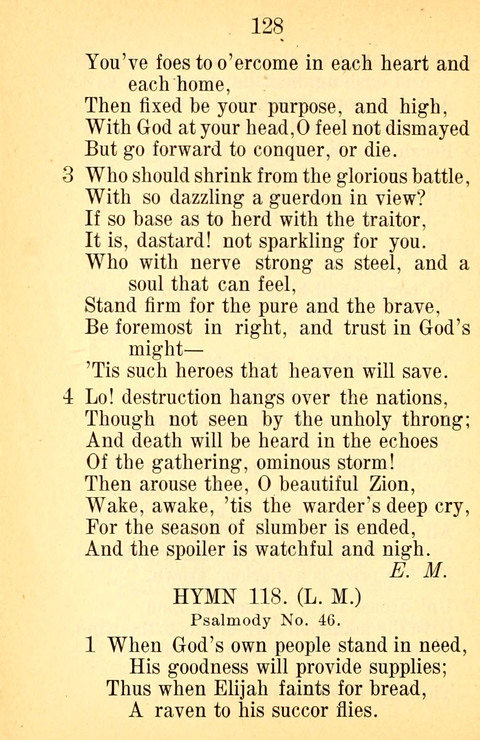 Sacred Hymns and Spiritual Songs: for the Church of Jesus Christ of Latter-Day Saints. 24th ed. page 124