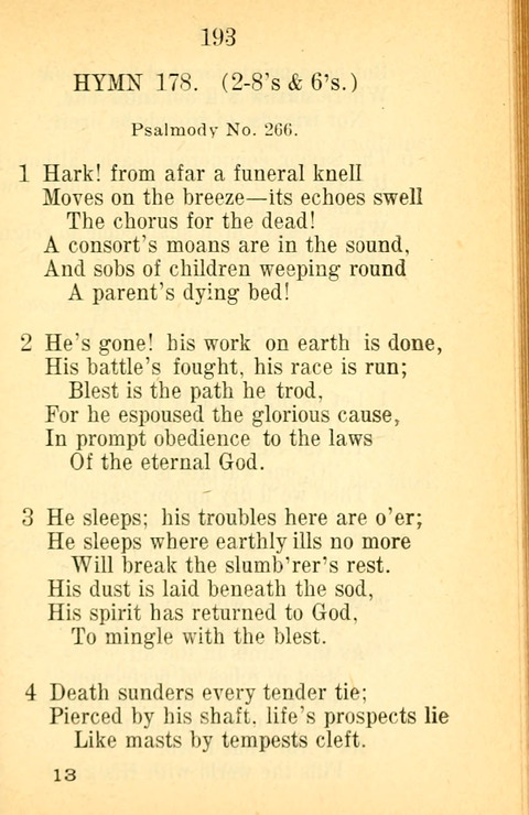 Sacred Hymns and Spiritual Songs: for the Church of Jesus Christ of Latter-Day Saints. 24th ed. page 187