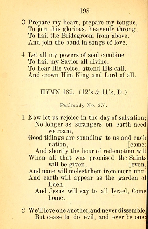 Sacred Hymns and Spiritual Songs: for the Church of Jesus Christ of Latter-Day Saints. 24th ed. page 194