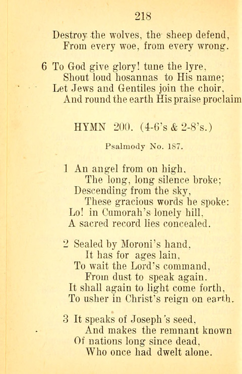 Sacred Hymns and Spiritual Songs: for the Church of Jesus Christ of Latter-Day Saints. 24th ed. page 214