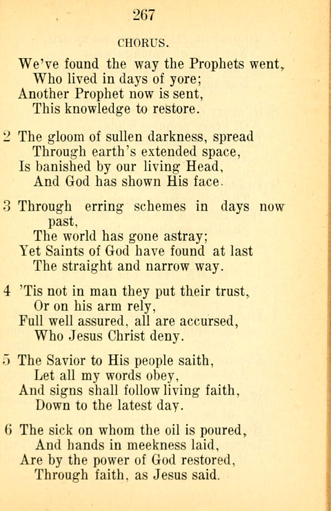 Sacred Hymns and Spiritual Songs: for the Church of Jesus Christ of Latter-Day Saints. 24th ed. page 263