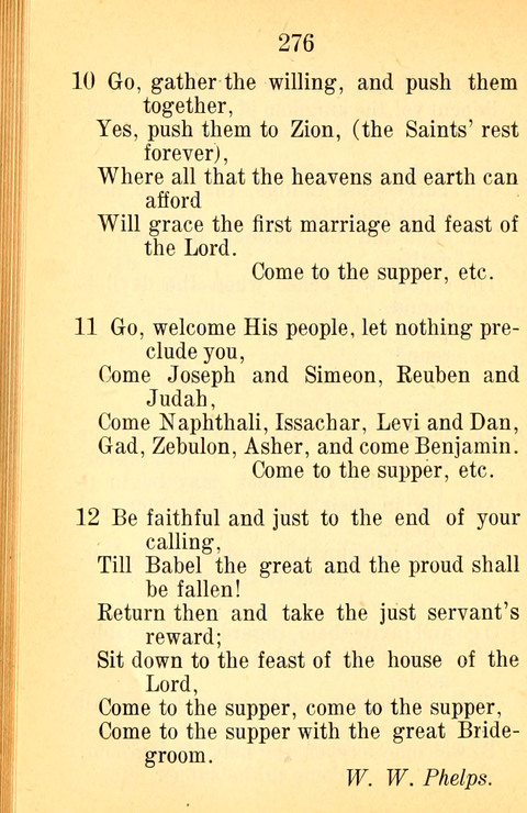 Sacred Hymns and Spiritual Songs: for the Church of Jesus Christ of Latter-Day Saints. 24th ed. page 272