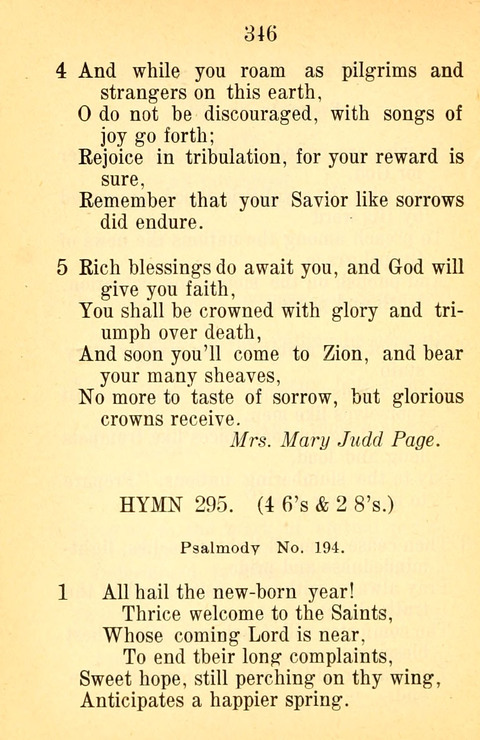 Sacred Hymns and Spiritual Songs: for the Church of Jesus Christ of Latter-Day Saints. 24th ed. page 342