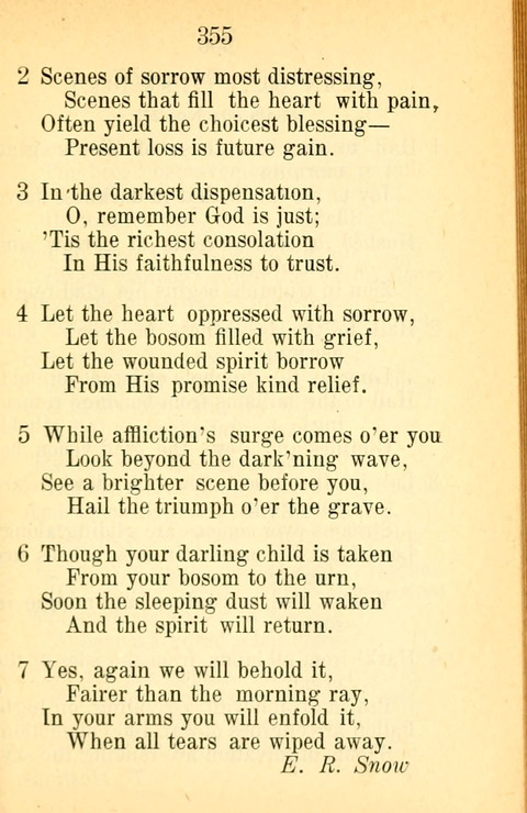 Sacred Hymns and Spiritual Songs: for the Church of Jesus Christ of Latter-Day Saints. 24th ed. page 351