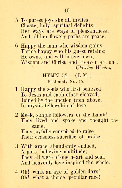 Sacred Hymns and Spiritual Songs: for the Church of Jesus Christ of Latter-Day Saints. 24th ed. page 36