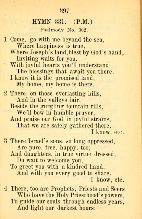 Sacred Hymns and Spiritual Songs: for the Church of Jesus Christ of Latter-Day Saints. 24th ed. page 393