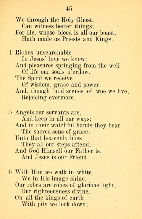 Sacred Hymns and Spiritual Songs: for the Church of Jesus Christ of Latter-Day Saints. 24th ed. page 41