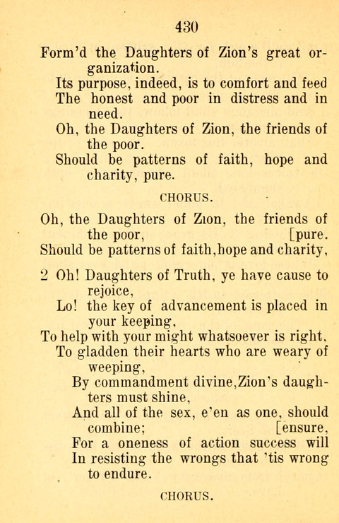 Sacred Hymns and Spiritual Songs: for the Church of Jesus Christ of Latter-Day Saints. 24th ed. page 426