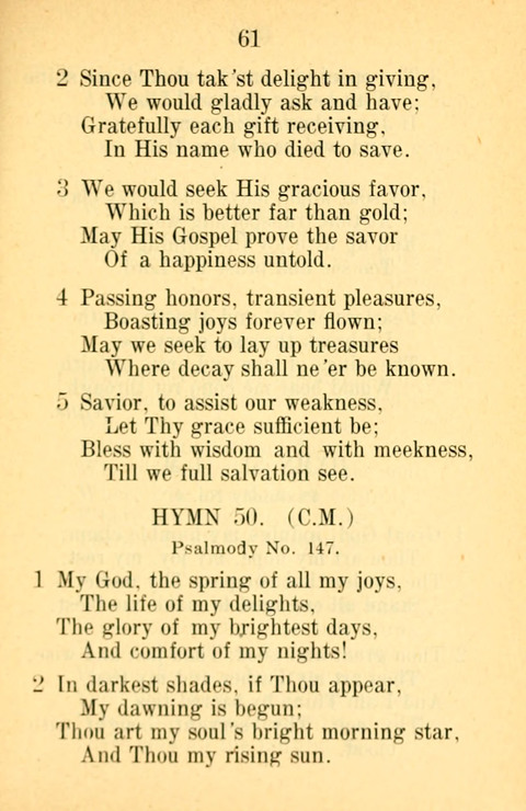 Sacred Hymns and Spiritual Songs: for the Church of Jesus Christ of Latter-Day Saints. 24th ed. page 57