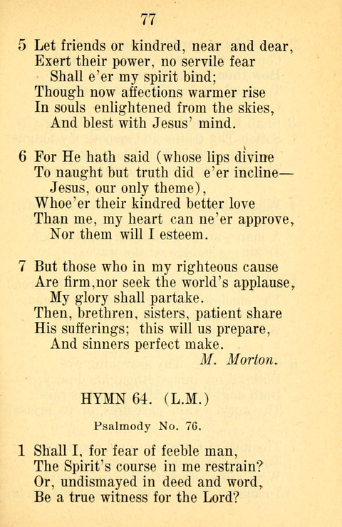 Sacred Hymns and Spiritual Songs: for the Church of Jesus Christ of Latter-Day Saints. 24th ed. page 73