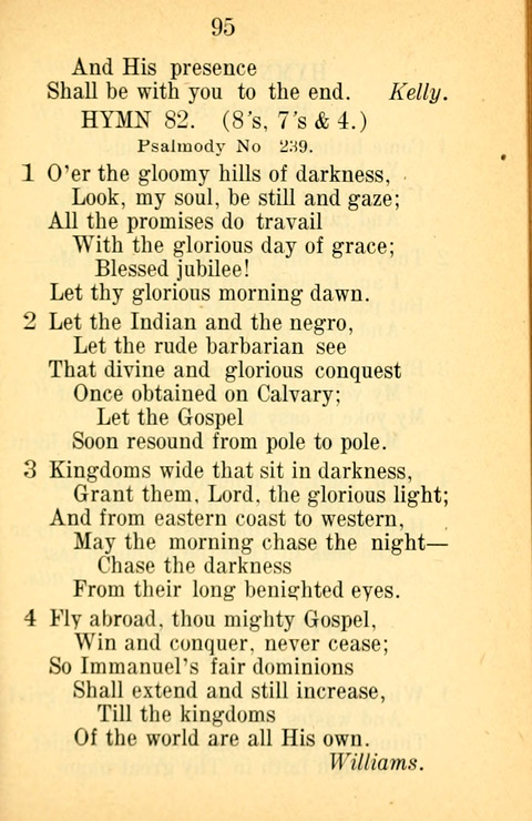 Sacred Hymns and Spiritual Songs: for the Church of Jesus Christ of Latter-Day Saints. 24th ed. page 91