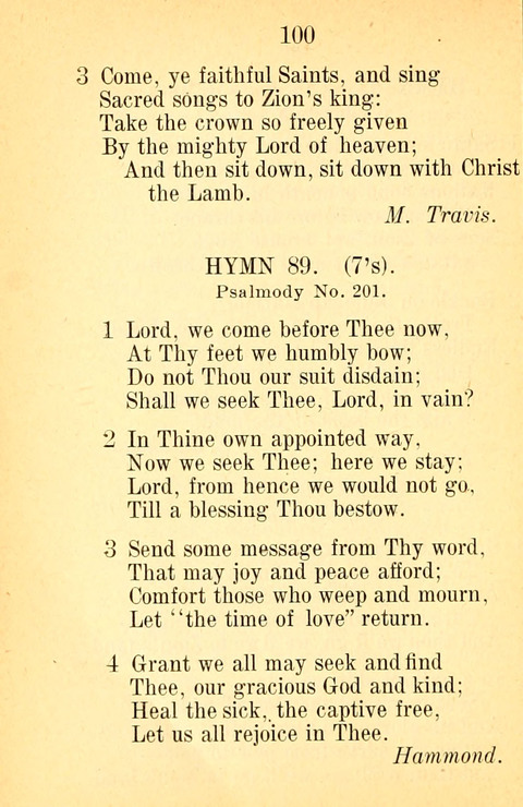 Sacred Hymns and Spiritual Songs: for the Church of Jesus Christ of Latter-Day Saints. 24th ed. page 96