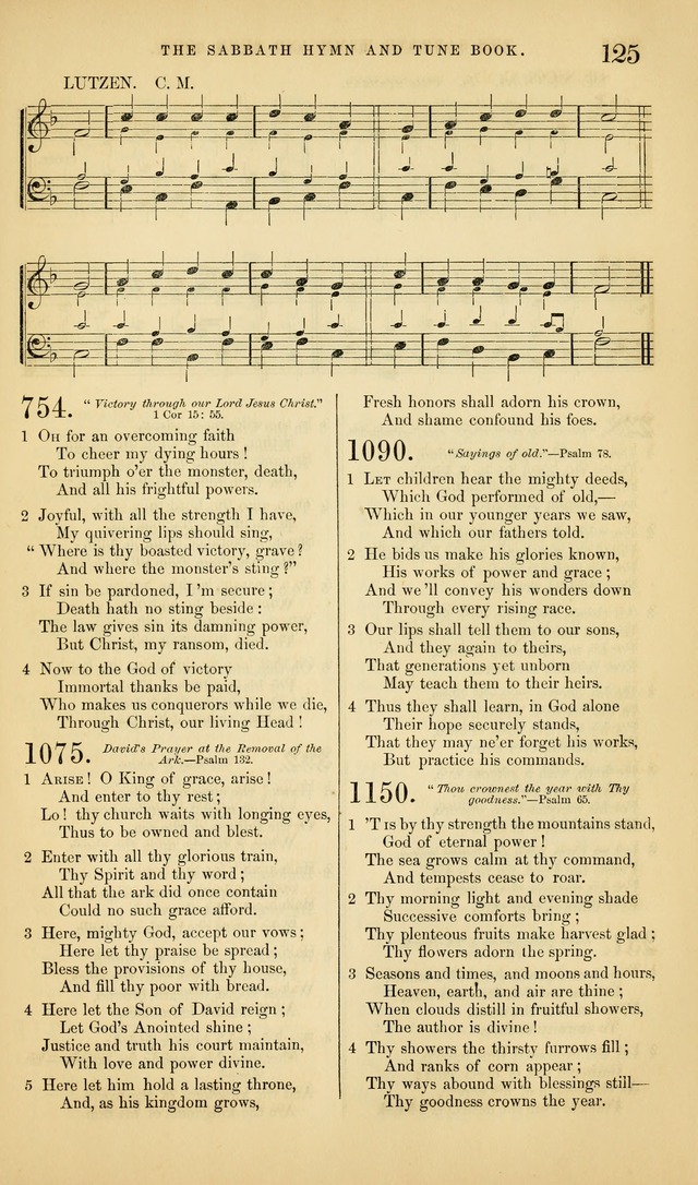 The Sabbath Hymn and Tune Book: for the service of song in the house of  the Lord page 127