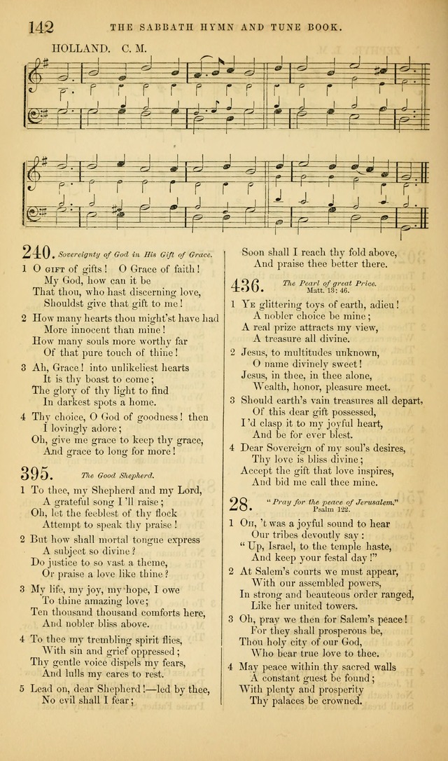 The Sabbath Hymn and Tune Book: for the service of song in the house of  the Lord page 144