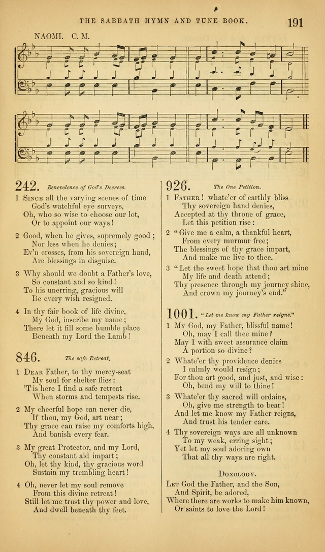 The Sabbath Hymn and Tune Book: for the service of song in the house of  the Lord page 193