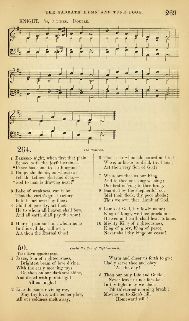 The Sabbath Hymn and Tune Book: for the service of song in the house of  the Lord page 271