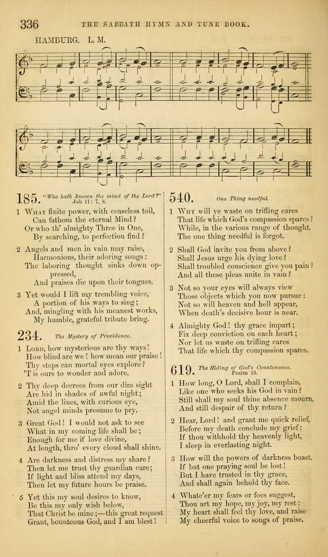 The Sabbath Hymn and Tune Book: for the service of song in the house of  the Lord page 338