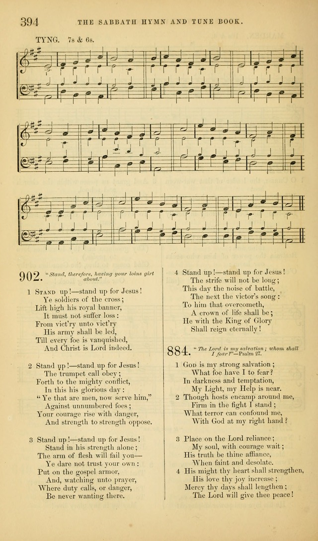 The Sabbath Hymn and Tune Book: for the service of song in the house of  the Lord page 396