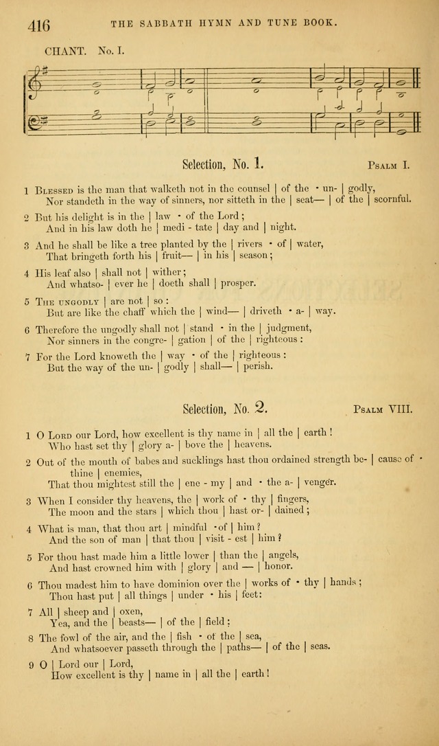 The Sabbath Hymn and Tune Book: for the service of song in the house of  the Lord page 418