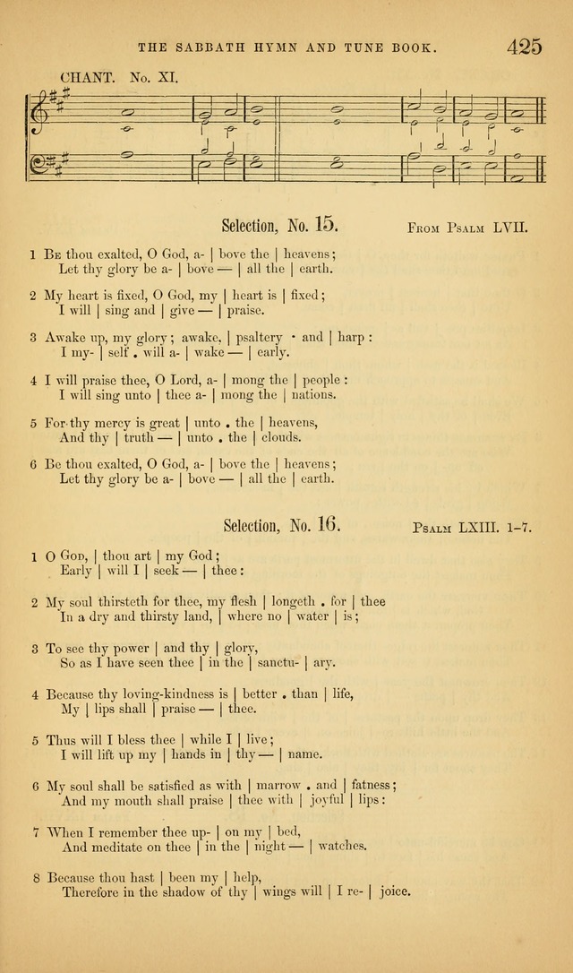 The Sabbath Hymn and Tune Book: for the service of song in the house of  the Lord page 427