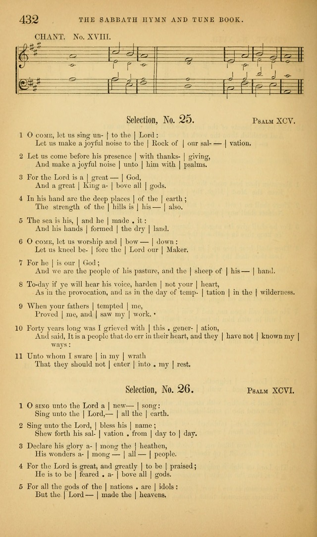 The Sabbath Hymn and Tune Book: for the service of song in the house of  the Lord page 434