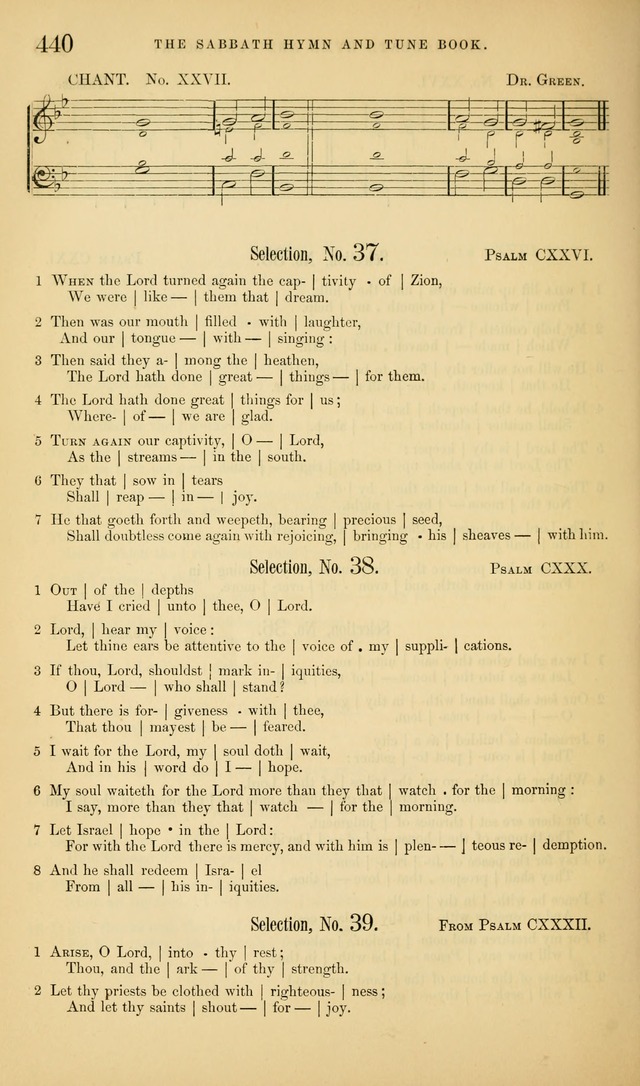 The Sabbath Hymn and Tune Book: for the service of song in the house of  the Lord page 442