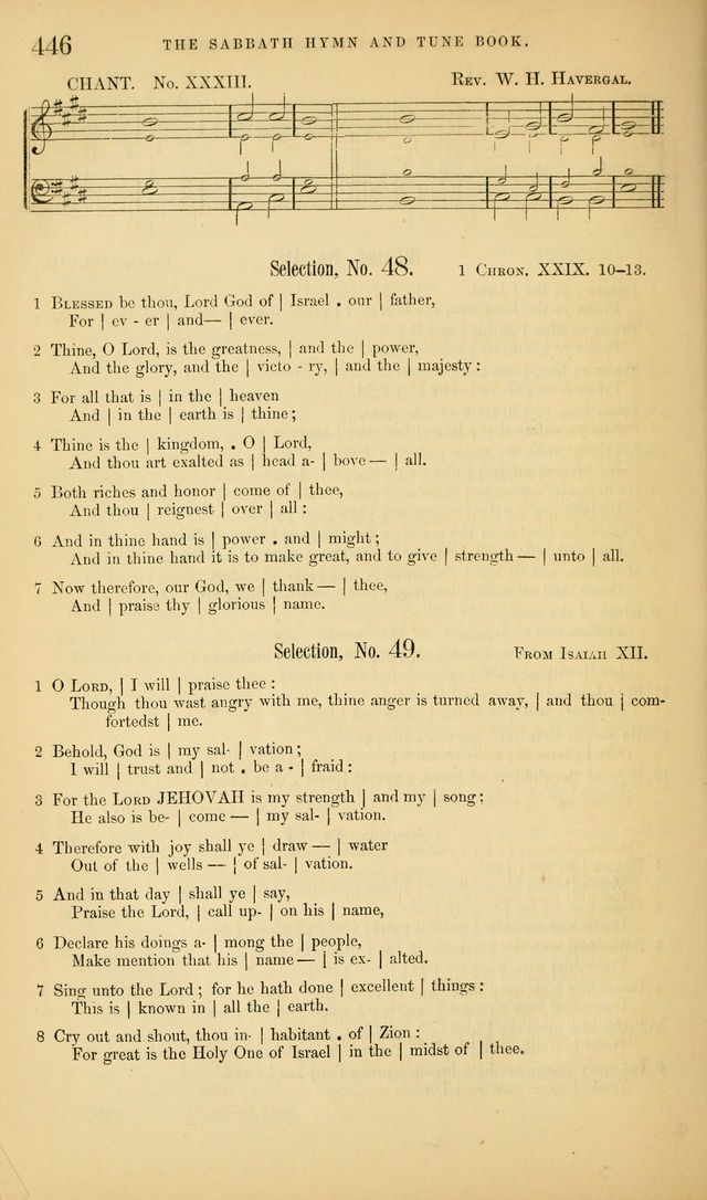 The Sabbath Hymn and Tune Book: for the service of song in the house of  the Lord page 448