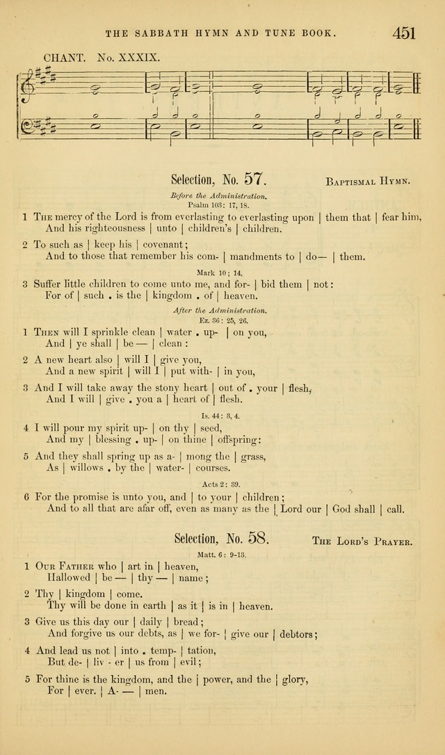 The Sabbath Hymn and Tune Book: for the service of song in the house of  the Lord page 453