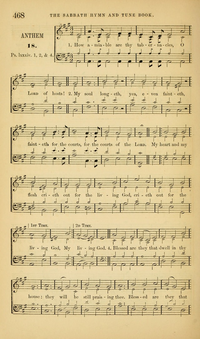 The Sabbath Hymn and Tune Book: for the service of song in the house of  the Lord page 470