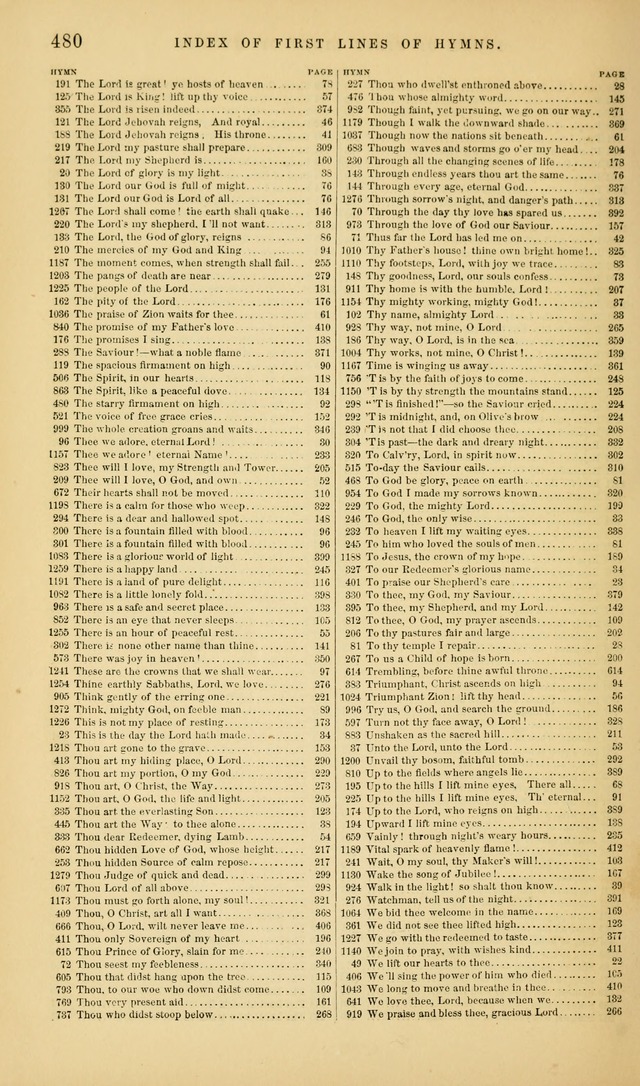 The Sabbath Hymn and Tune Book: for the service of song in the house of  the Lord page 482